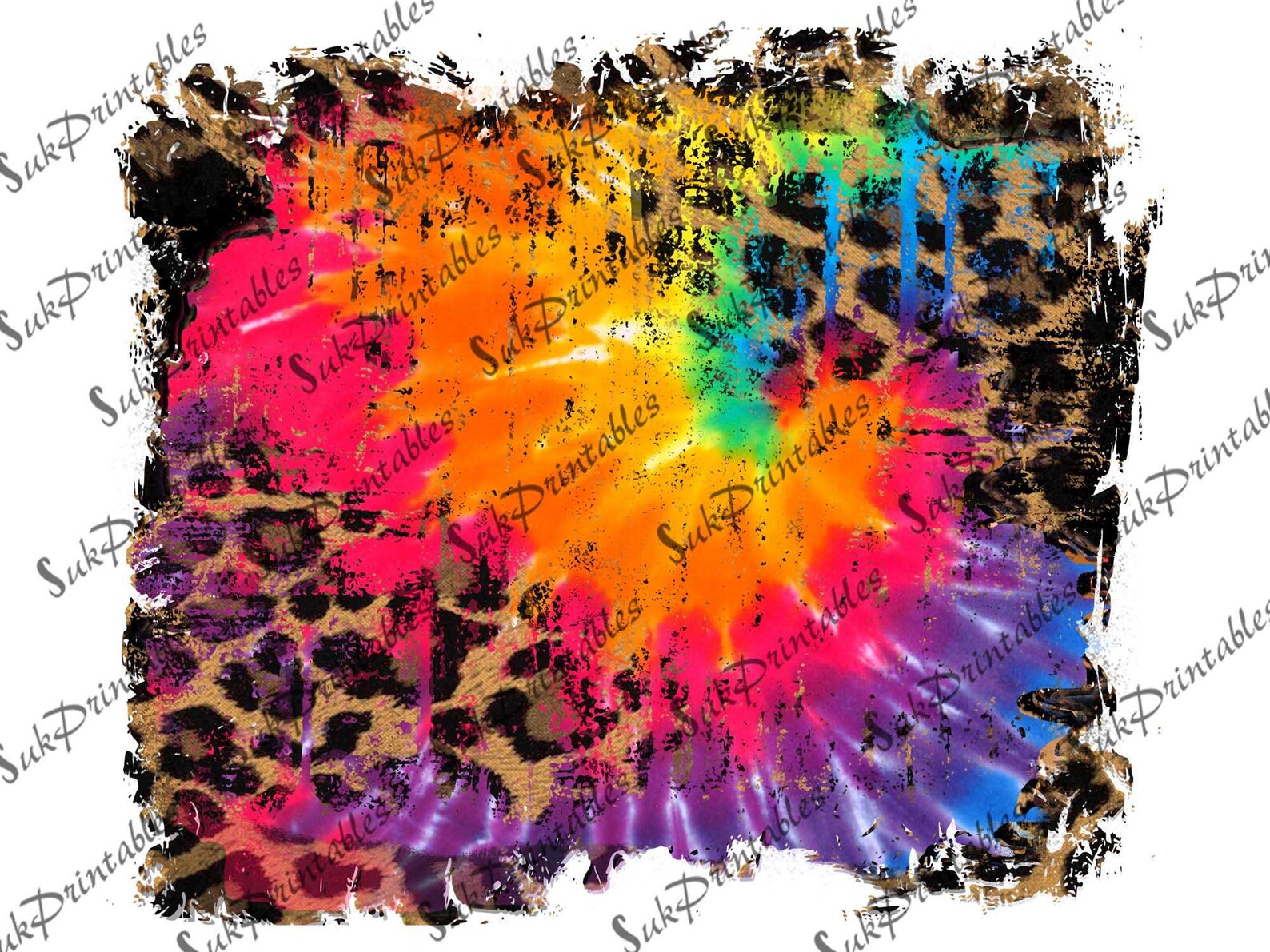 tie dye and sublimation