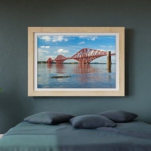 Forth Bridge - Sunny Day - Firth Of Forth - Edinburgh, Scotland