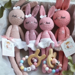Große Schwester Kleine Schwester Geschenk Neugeborene Zwillinge Baby Geschenkset Zwillingsmama Geschenke Schwangerschaft Ankündigung Babyparty Zwillingsmädchen Ostergeschenk