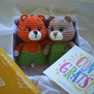 Zwillings-Babyspielzeug, Zwillings-Baby-Geschenkset, Zwillings-Mama-Geschenke, Zwillings-Schwangerschaftsanzeige, Zwillings-Babyparty, Zwillingsmädchen, Zwillingsmädchen und -junge, Jungen