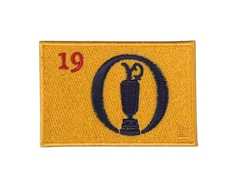 Limited Edition Open Championship 19th Hole Golf Patch: 2x3 Hook & Loop Patches
