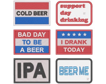 Party, Leisure, and Lifestyle Hook and Loop 2x3 Patches