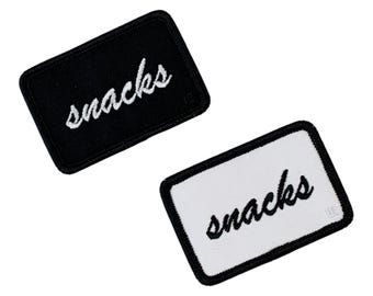 snacks: Drinking Collection 2x3 Hook & Loop Patch