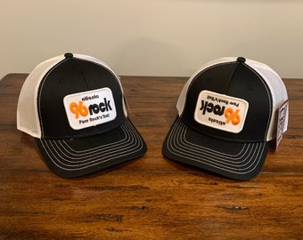 96 Rock Patch: Embroidered Hook and Loop, 2x3 Loyalty Patch