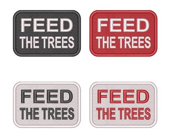 Georgia Baseball Feed the Trees: Hook & Loop 2x3 Loyalty Patch