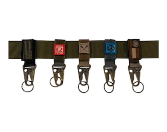 Tactical Gear Clip for Hook & Loop Patches