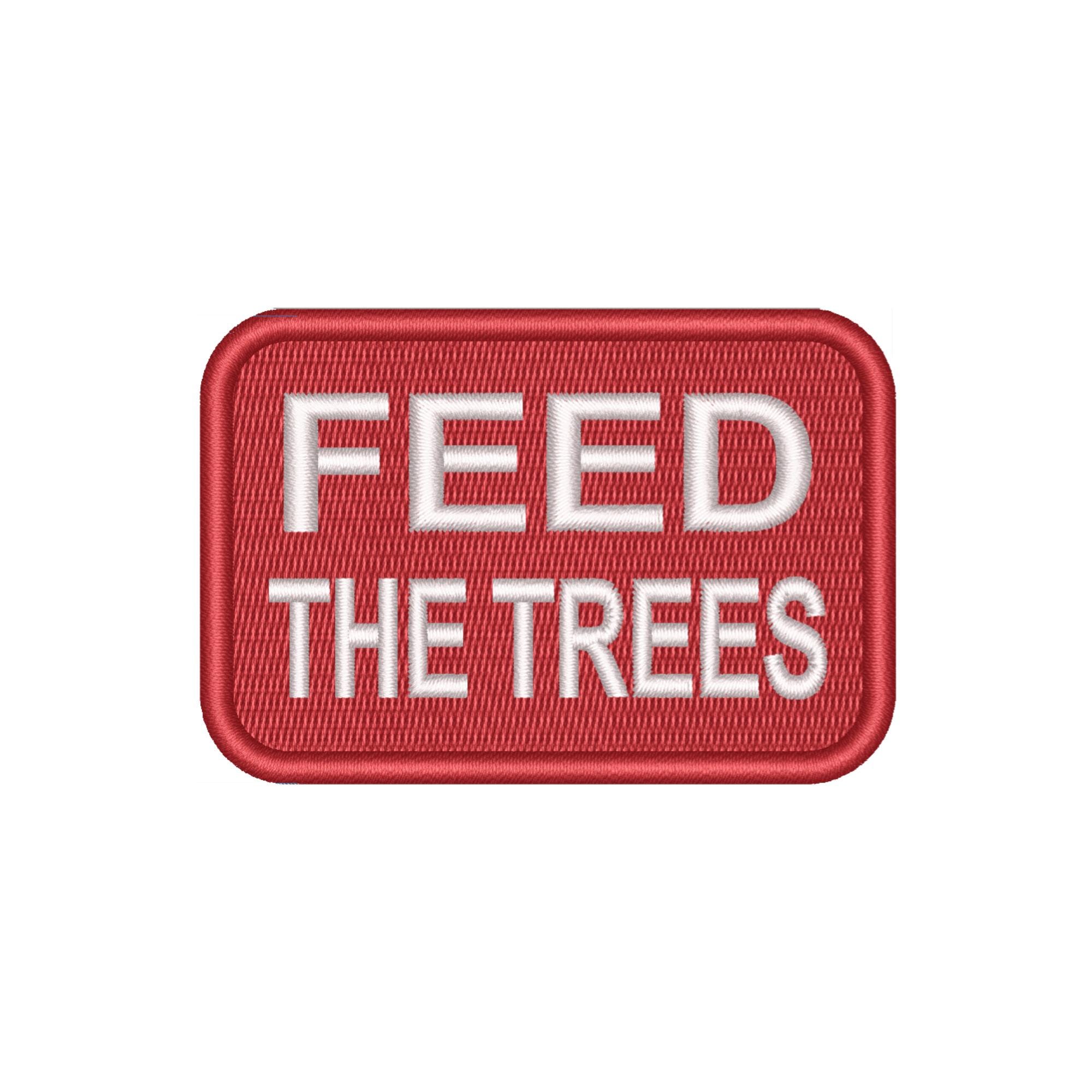 Patch Ree Georgia Baseball Feed the Trees: Hook & Loop 2x3 Loyalty Patch - Etsy