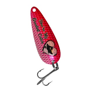 Vous êtes mon meilleur cadeau de leurre de pêche - cadeaux de petit ami - cadeaux de pêche - leurres de pêche personnalisés - cadeaux de la Saint-Valentin - cadeaux de leurre de pêche