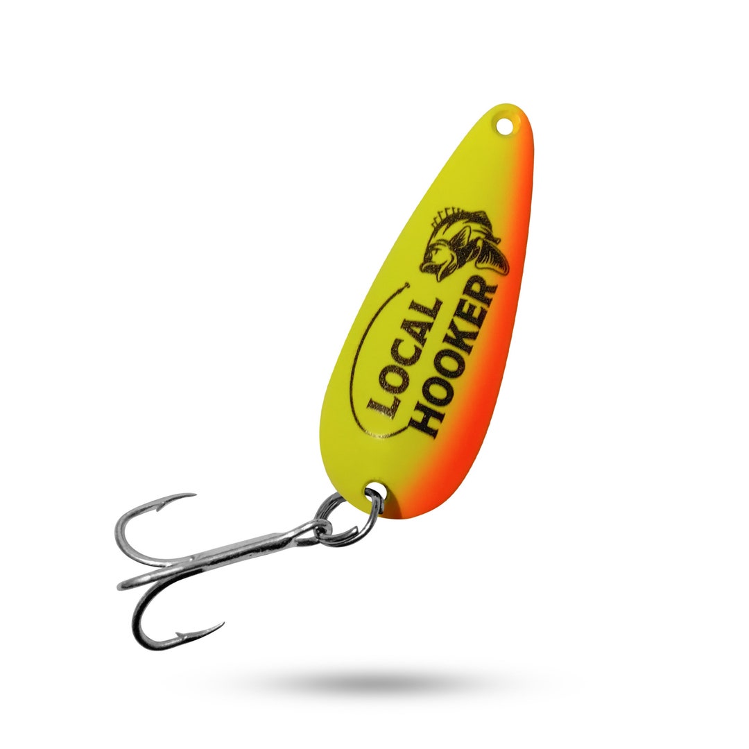 Funny Fishing Lure 'local Hooker' Gag Gift for Fisherman, Hilarious Dad  Birthday Present, Adult Humor Fishing Tackle" - Etsy