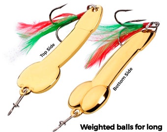 Funny Fishing Lure the Wiener Funny Fishing Gifts for Him Funny Fishing Gift  for Dad Grampa Etc 