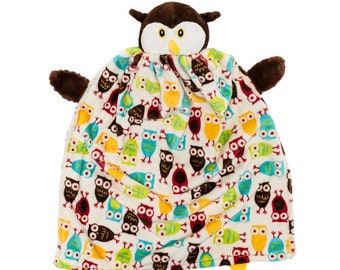 critter owl orange