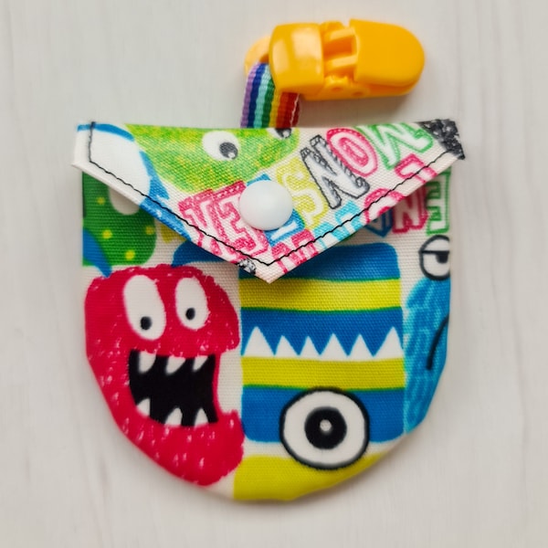 Nasogastric (NG) tube Pouch [Funny Monsters]