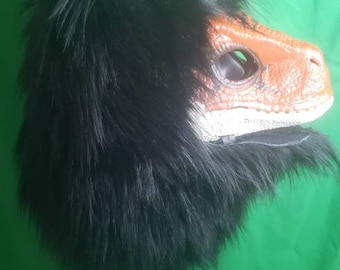 Fur Hood for Dino mask