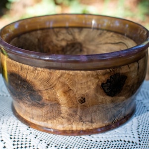 Quality, Unique, Black Oak Bowl