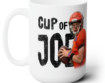 Cup of Joe 15 oz Mug, Burrows Football Gift
