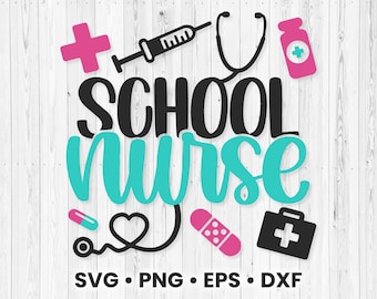Nurse Svg | School Nurse Svg | Future Nurse Svg | Nurse Life Svg