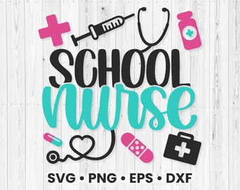 Nurse Svg | School Nurse Svg | Future Nurse Svg | Nurse Life Svg