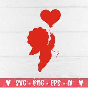 Amor SVG, Valentinstag SVG, Valentinstag Shirt SVG, süßer Amor PNG, Liebe SVG, Valentinstag SVG, Amor SVG-Bundle