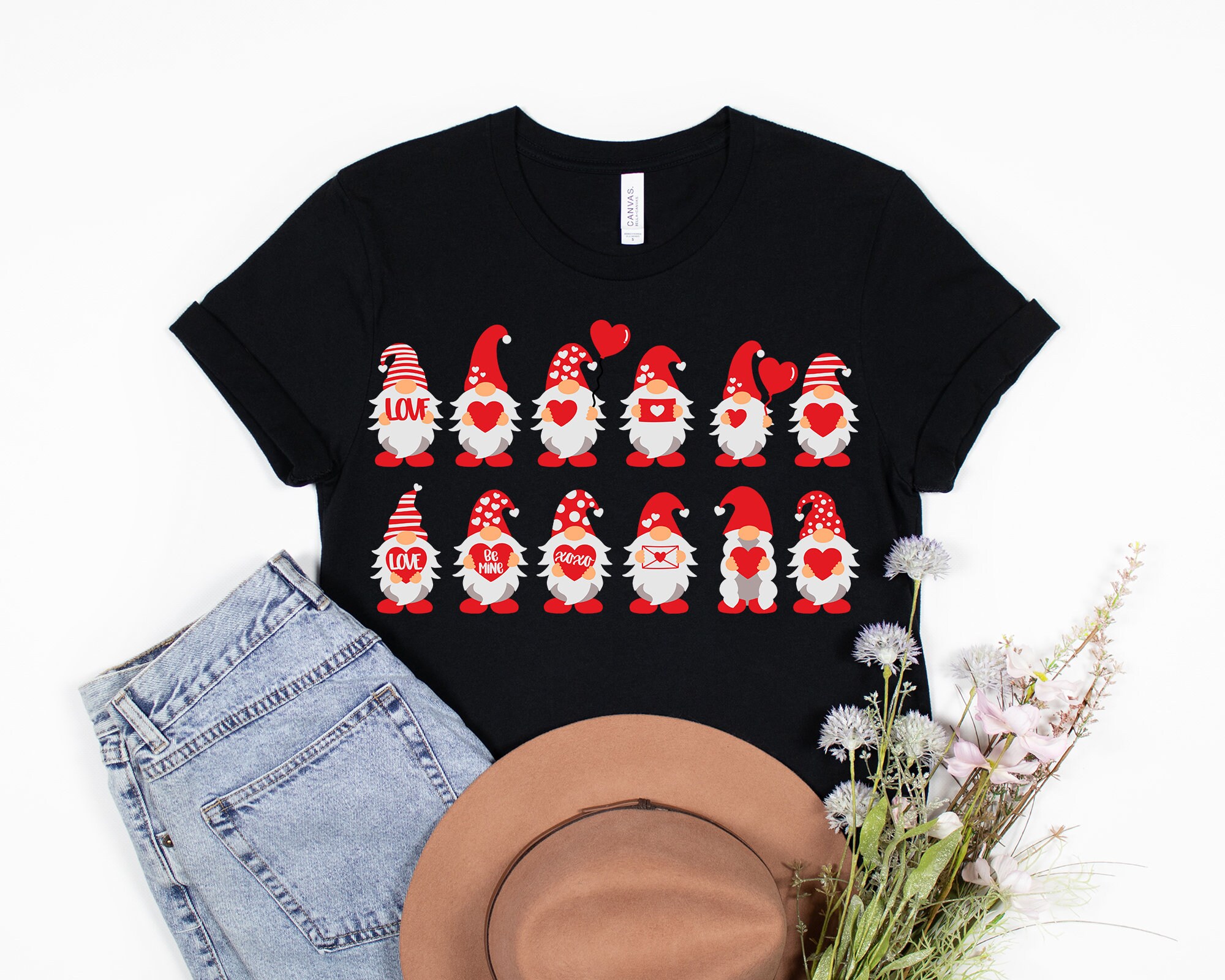 Valentines Day Svg | Gnome Svg Bundle | Valentines Gnomes Svg - Etsy