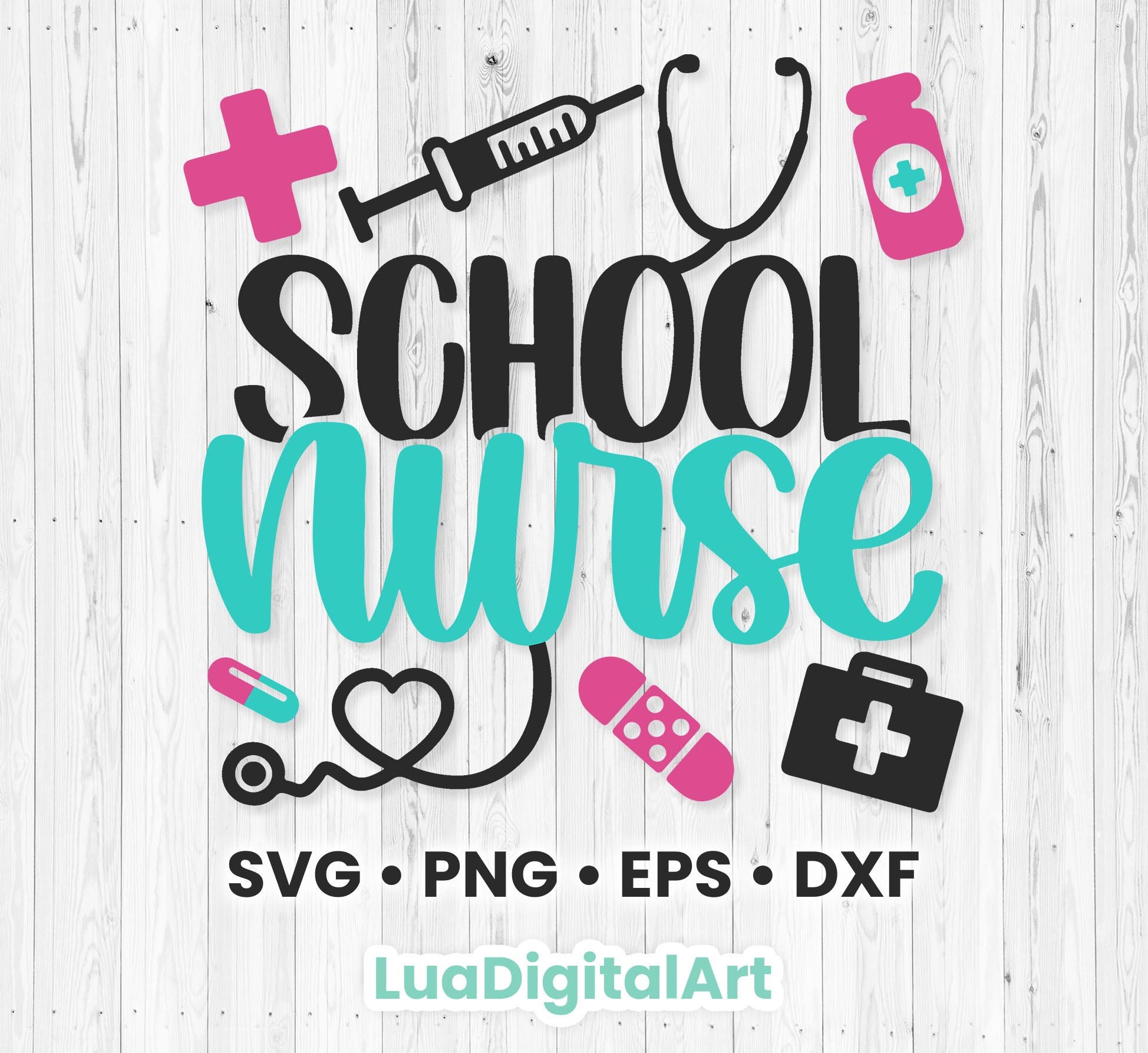 Nurse Svg | School Nurse Svg | Future Nurse Svg | Nurse Life Svg