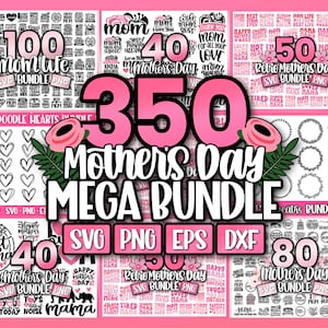 Mothers Day Svg MEGA BUNDLE | Mom Svg Bundle | Mom Life Svg