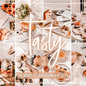10 Lightroom Presets Food | Food Mobile Presets for Lightroom | Food Presets