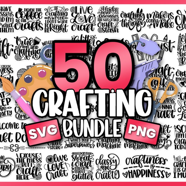 Craft Svg Bundle | Crafting Svg | Sewing Svg