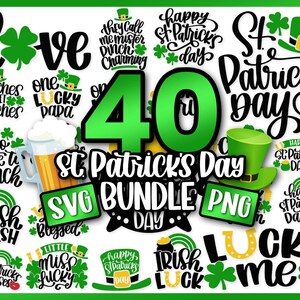 St Patricks Svg Bundle | Saint Patricks Day Svg | Lucky Svg