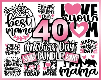 Mother's Day Svg Bundle | Mom Svg | Mama Svg | Mommy svg