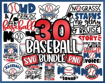 Baseball Svg Bundle | Softball Svg | Sports Svg