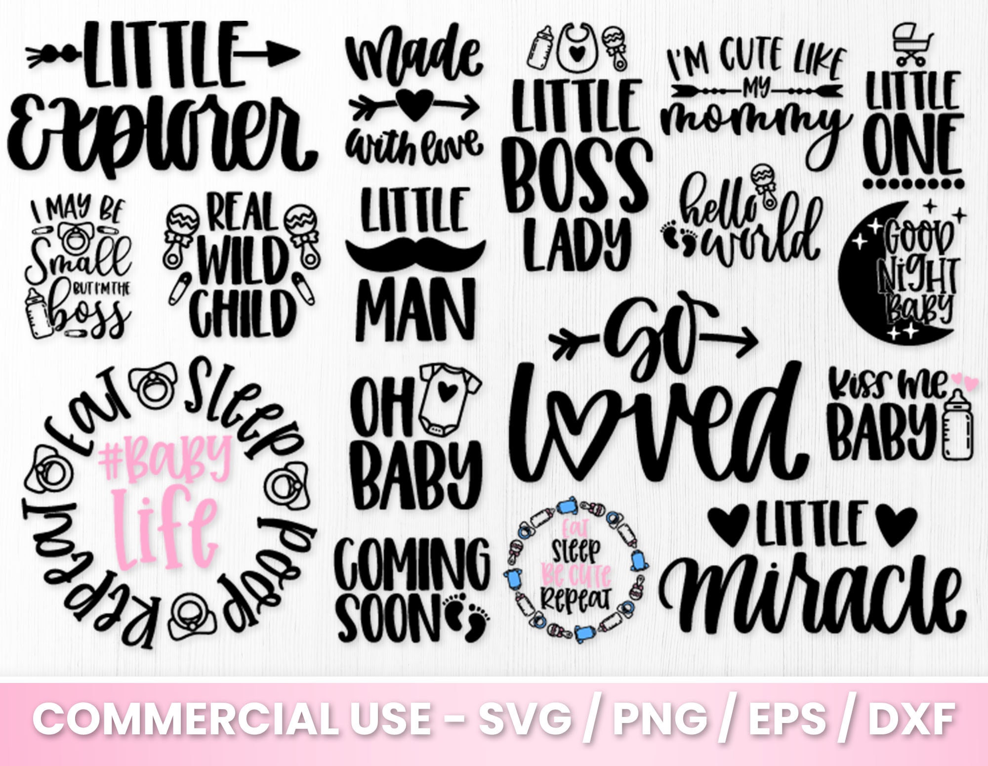 Baby SVG Bundle Onesie Svg Baby Onesie Svg | Etsy Canada