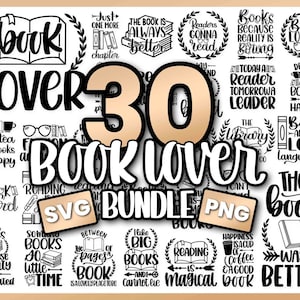Reading Svg Bundle | Book Svg | Book Lover svg