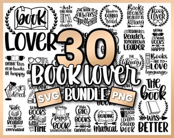 Reading Svg Bundle | Book Svg | Book Lover svg