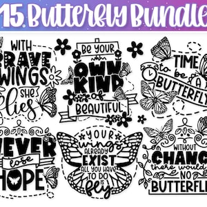Butterfly Svg Bundle | Butterflies Svg