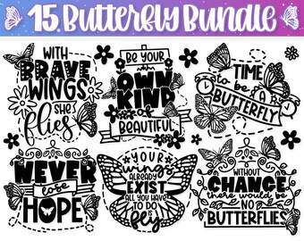 Butterfly Svg Bundle | Butterflies Svg