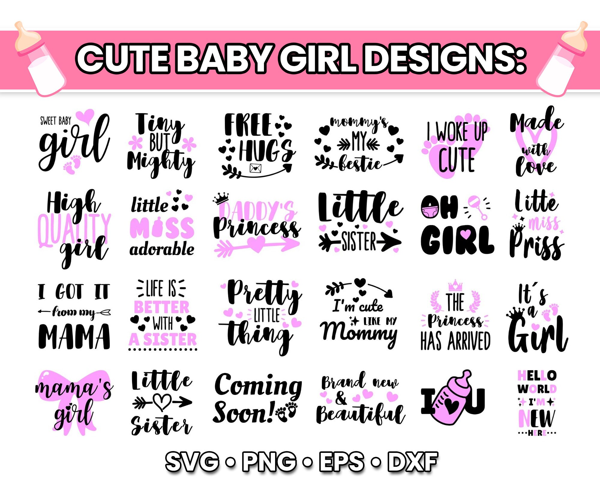 Baby SVG Bundle | Onesie Svg | 1OO Baby Onesie Svg - Etsy Canada