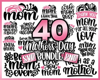 Mother's Day Svg Bundle | Mom Svg | Mama Svg | Mommy svg