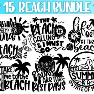 Beach Svg Bundle | Vacation Svg | Summer Svg