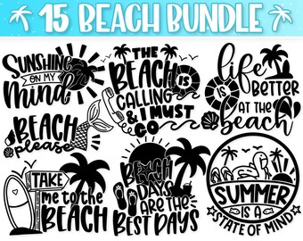 Beach Svg Bundle | Vacation Svg | Summer Svg