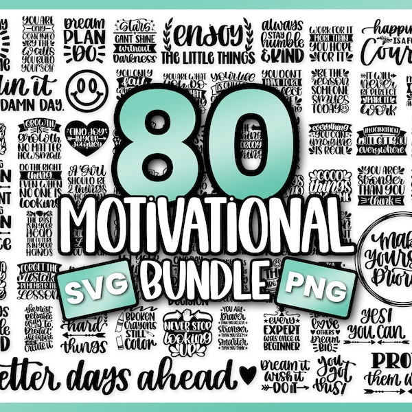 Motivations-Svg | Inspirierende Kunst | Positive Zitate Aufhänger