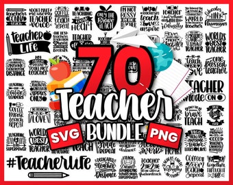 Teacher Svg Bundle | School Svg | Teaching Svg