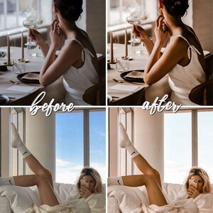 8 Vintage Luxury Lightroom Mobile Presets | Brown preset | Orange preset | Gold Presets | Instagram Blogger presets image 7