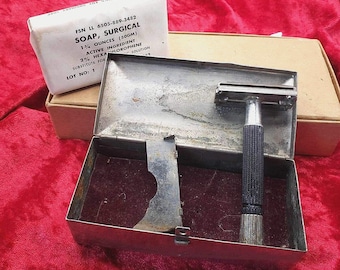 ジレット 髭剃り ケース付 イギリス製 ヴィンテージ Yahoo!オークション -「gillette vintage」の落札相場・落札価格