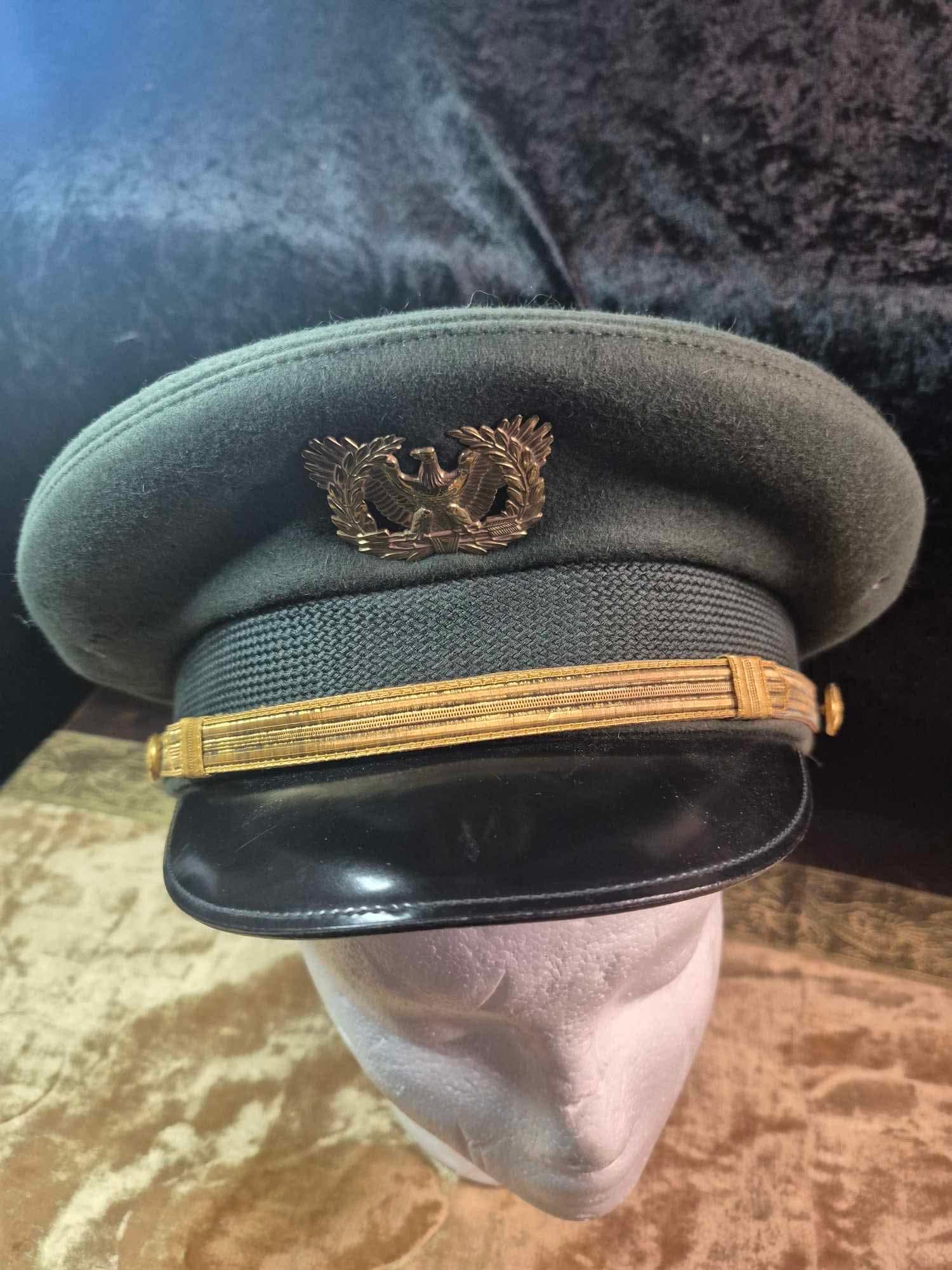 United States Military Hat Cap Navy Bancroft Zephyr Used