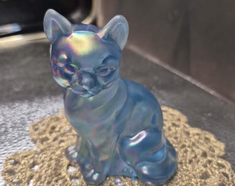 Fenton ガラス アヒル フィギュリン ハンドペイント Fenton Glass Pink