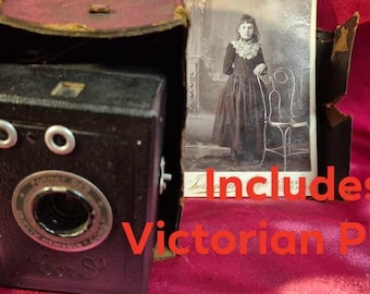 マークなし No 2 ボックスカメラ、アンティークカメラ、ボックスカメラ