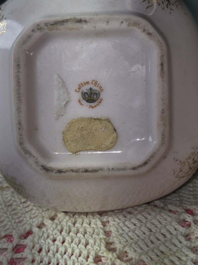 Elegant Baby Pink Bud Vase by Lefton China with Delicate Porcelain Flowers image 11