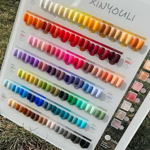 Solid Color Nails | CHOOSE Your Color | Gloss or Matte | Press On Nails | Fake Nails | Glue On Nails