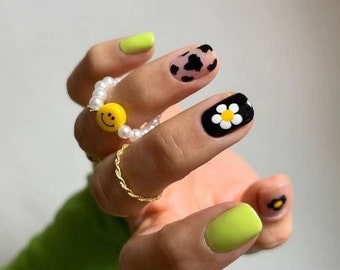 Summer nails | Fake Nails | Press On Nails | Glue On Nails