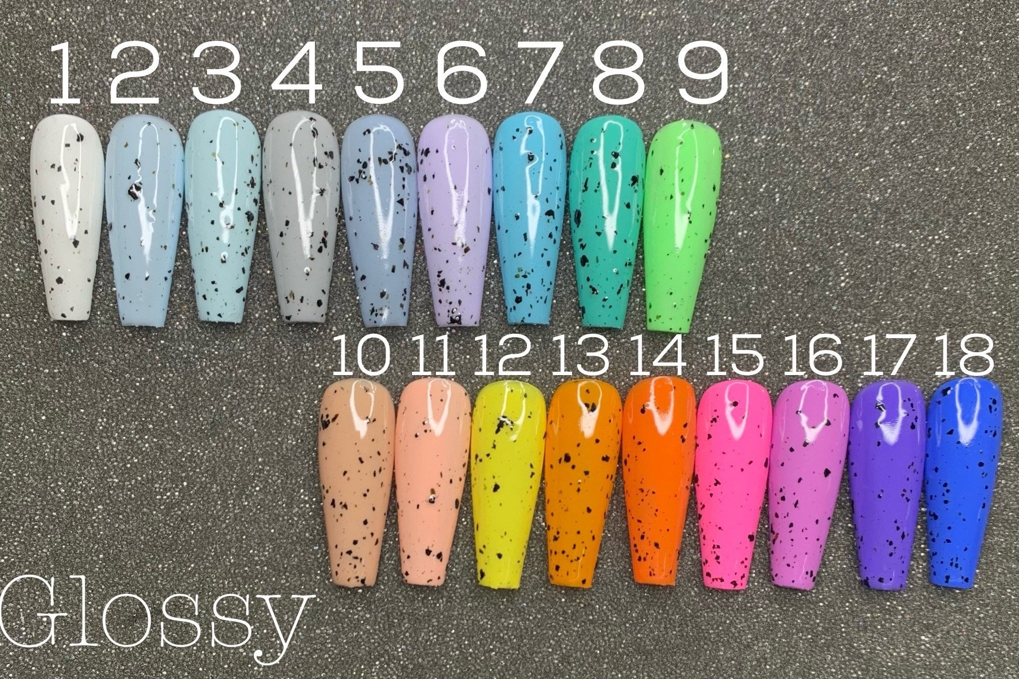 Eggshell Nails CHOOSE Your Color Glossy or Matte Press Etsy